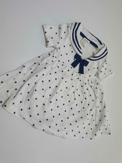 Body vestido mc lunares azules HyM RN(79)
