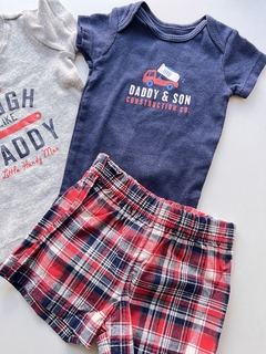 Trío Carter's Daddy NUEVO 3m(01) - comprar online