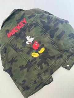 Campera de jean militar de mickey importado 4a(260) - comprar online