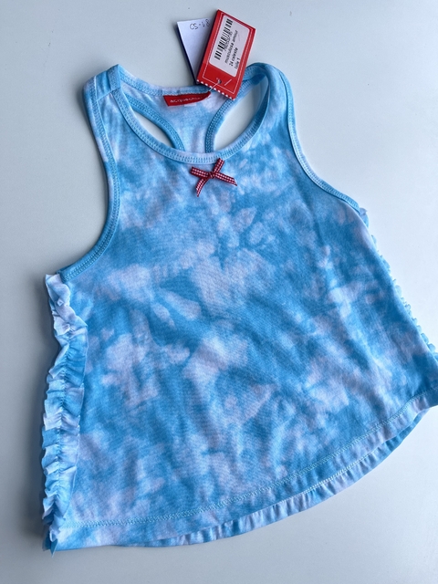 Musculosa celeste Batik Acquachiare Nueva t2a (81)