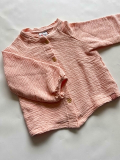 Campera rosa de bambula teddy boom 9-12m(234) - comprar online