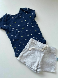 Duo Body mc carters+ Short gris Owoko 3M (243)