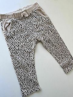 Pantalón animal print biege zara 12-18m(52)2da seleccion