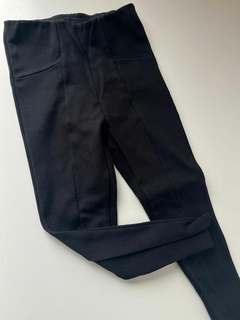 Legging negro elastizado zara 6a(121)