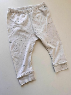 Pantalon blanco estrellas celestes little akiabara 9m(222)