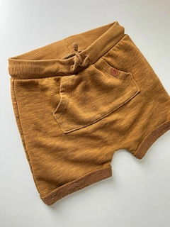 Short algodon marron teddy boom 12_18m(173)