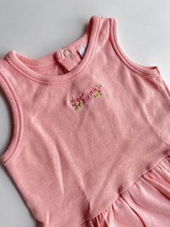 Body vestido salmon Grisino T6-12m (108) - comprar online