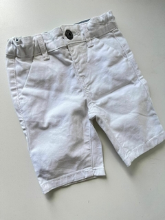 Bermuda jean blanca primark 9-12m(150)