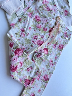 Conjunto blanco floreado Little akiabara 9m (60) en internet