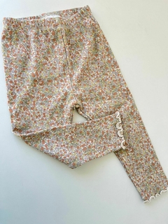 Pantalon floreado zara 18-24m(225)