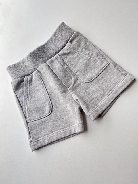 Short de algodon gris Owoko t3m (01)