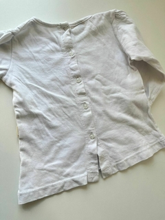 Remera ml blanca conejito rosa castoro 4a(283) - comprar online