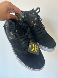 Zapatillas negras camufladas NUEVAS Hulk t.38(332)