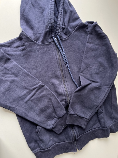 Campera azul escolar canguro t10(210)