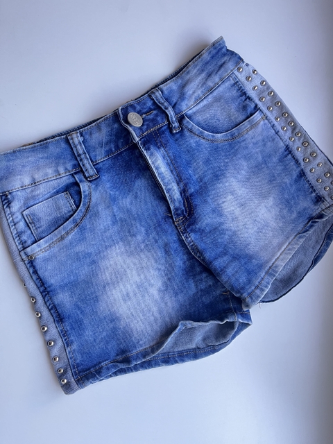 Short de jean lavado con tachas Otivi t.34(181)