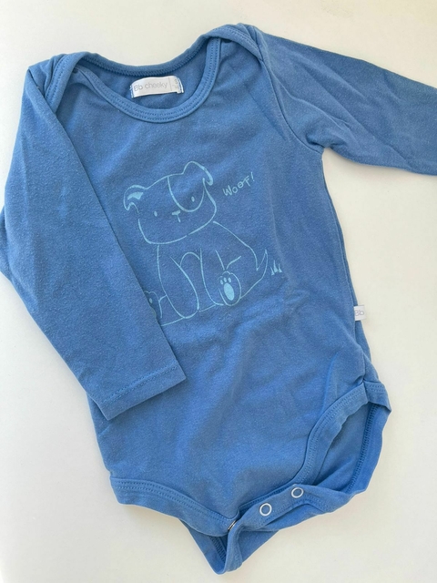 Body ml celeste oscuro perrito cheeky 3m(251)