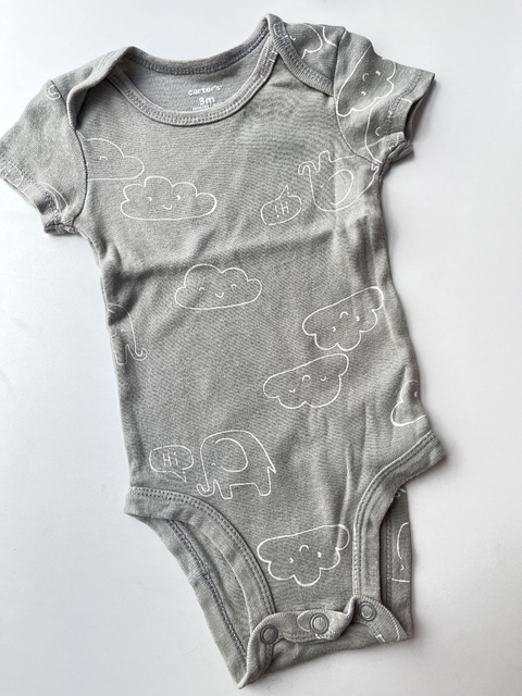 Body gris de nubes Carters 3m(153)