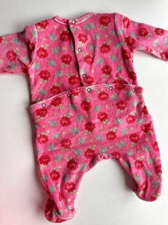 Enterito rosa flores de plush Crayon t3m (196) - comprar online