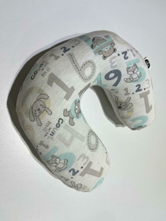 Cuellito de viaje blanco numeros moyo moyon (297) - comprar online