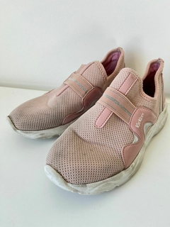Zapatillas de tela rosa kickers t.35(187)