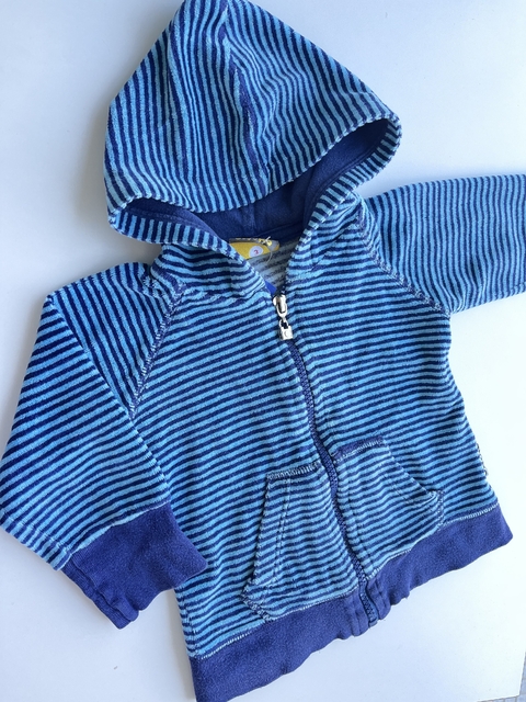 Campera rayada azul de plush owoko 3a(103)