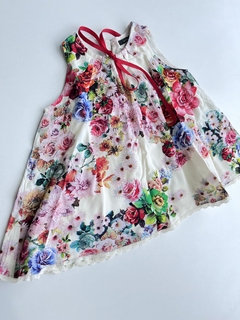 Vestido musculosa floreado Litlle akiabara 9m (145)