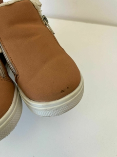 Botas marrones cierre peluditas kickers T.21(279) en internet