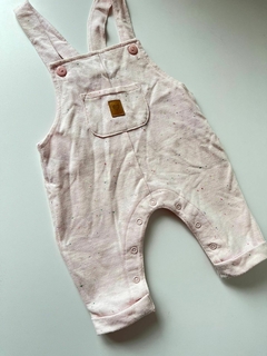 Jardinero rosa algodón rustico crayon 3m(124)