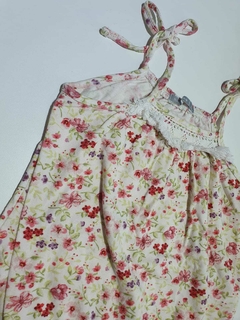 Body musculosa floreada y volados mimo 6m(79) - comprar online