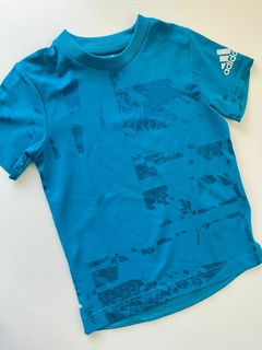 Remera mc petroleo azul adidas 4-5a(292)2da seleccion