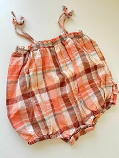 Body musculosa a cuadros rosa oshkosh 6m(299)