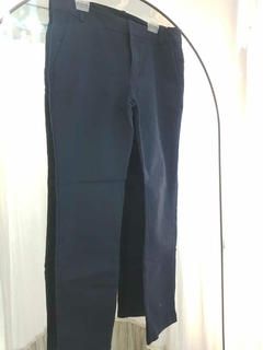 Pantalón formal azul zara t.34(ci 25) - comprar online