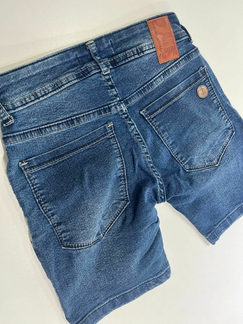Bermuda de jean azul Captain fin 12a(187) - comprar online