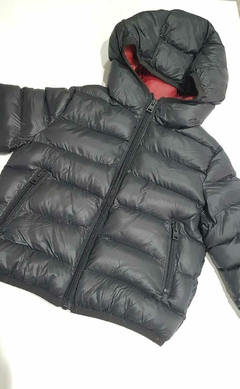 Campera inflable negra Little akiabara 2a(106) - comprar online