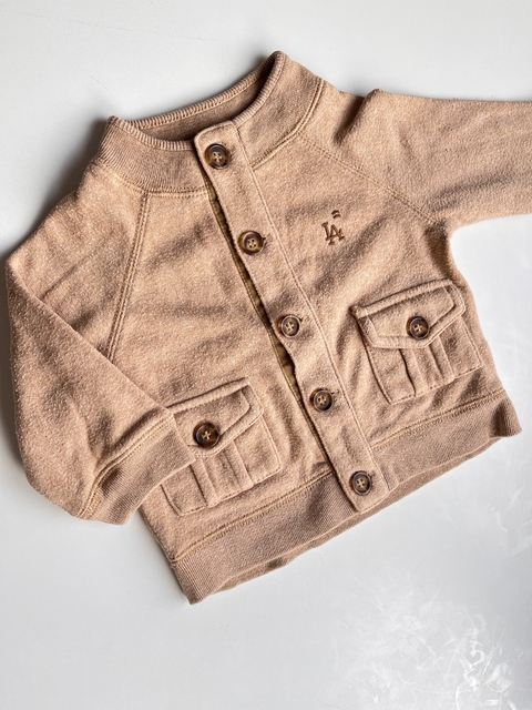 Campera marron Little Akiabara t9m(187)