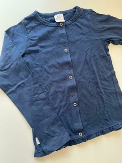 Campera finita azul con broches pandy 10a(278)