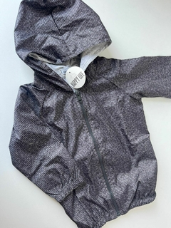 Campera impermeable gris happy life 18m(103) - comprar online