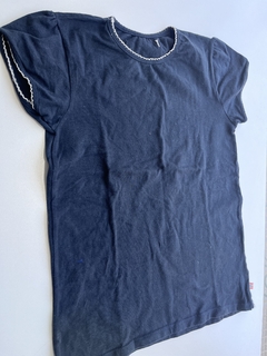 Remera mc negra Wanama 12a (160)