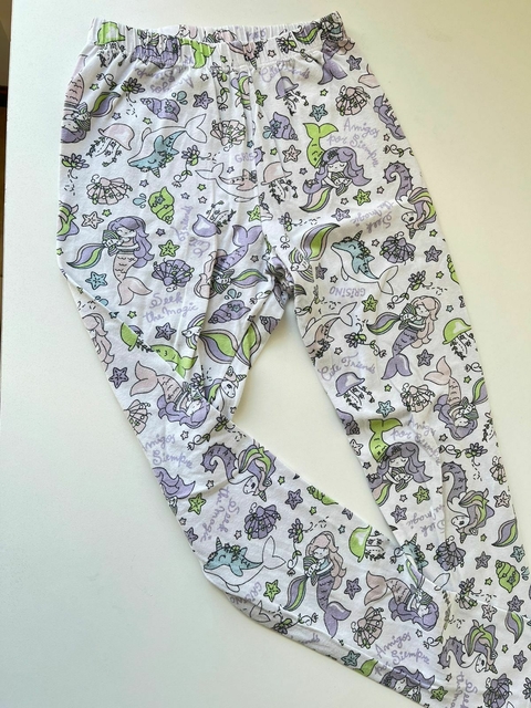 Legging algodon sirenas grisino 11-12a(298)