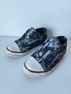 Zapatillas verdes camufladas sin cordon cheeky t.21(110)