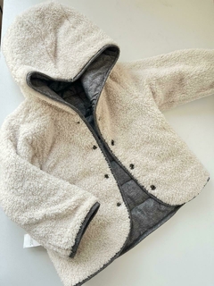 Campera inflable verde peludito x dentro mimo 12m(286) - comprar online