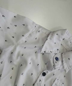 Body de camisa blanca de anclas 6m(233) - comprar online