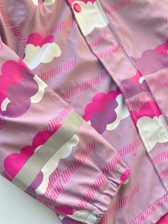 Campera engomada nubes violeta y rosa reina 2a (292) - comprar online