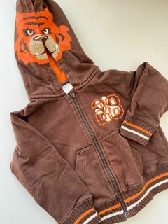 Campera de algodon marron de tigre carters 2a(151) - comprar online