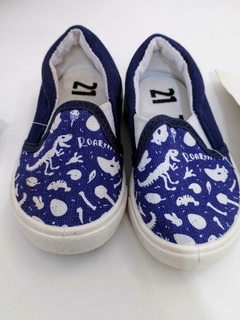 Zapatillas azules dinos Tex t21(191)