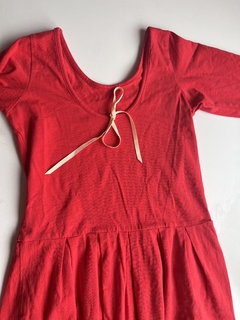 Vestido rojo mangas 3/4 Little Akiabara t12a (160) en internet