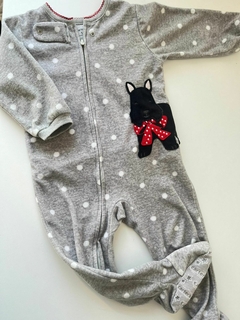 Enterito gris lunares perrito polar carters 18m(283)