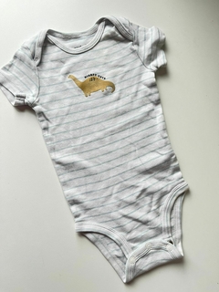 Bodys mc de algodon carters 6m(255)