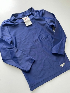 Remera ml azul para agua con proteccion speedo 2a(161)