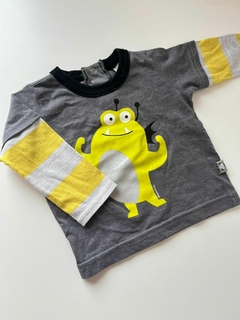 Remera ml gris owoko 6m(203)